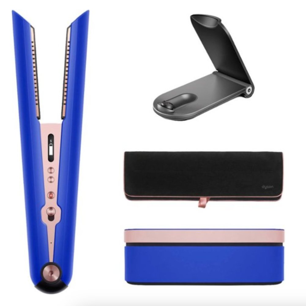 Dyson - Corrale Hair Straightener FULL - Ultra blue/Blush pink NIB NEVER OPENED